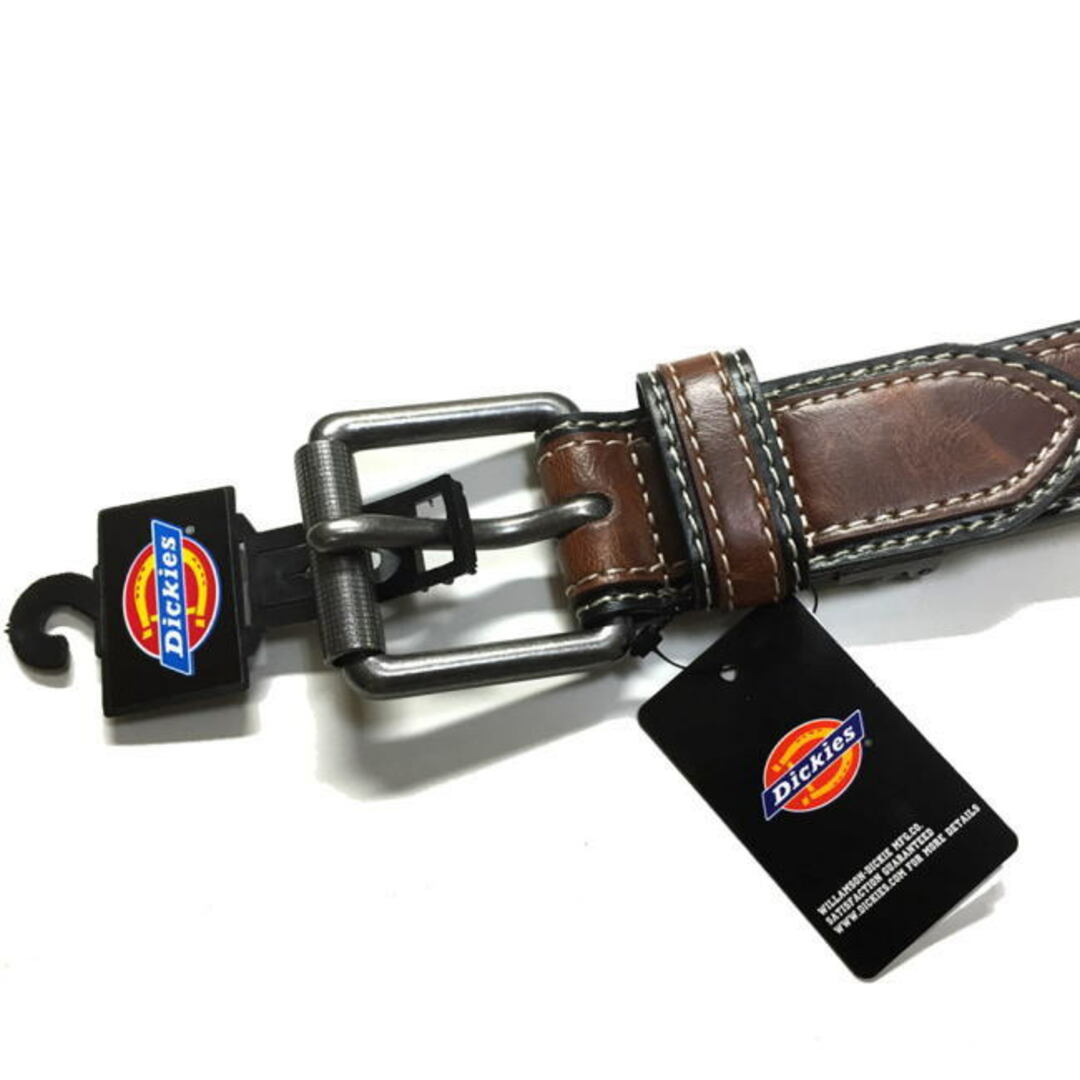 Dickies(ディッキーズ)のホワイト 白 Dickies ディッキーズ 068 バイカラー ベルト メンズのファッション小物(ベルト)の商品写真