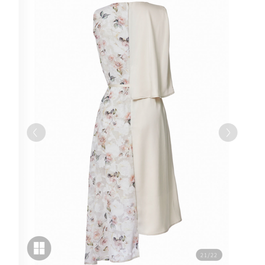 Riu　ワンピース　Flower&marble dress　riu レディースのワンピース(ひざ丈ワンピース)の商品写真