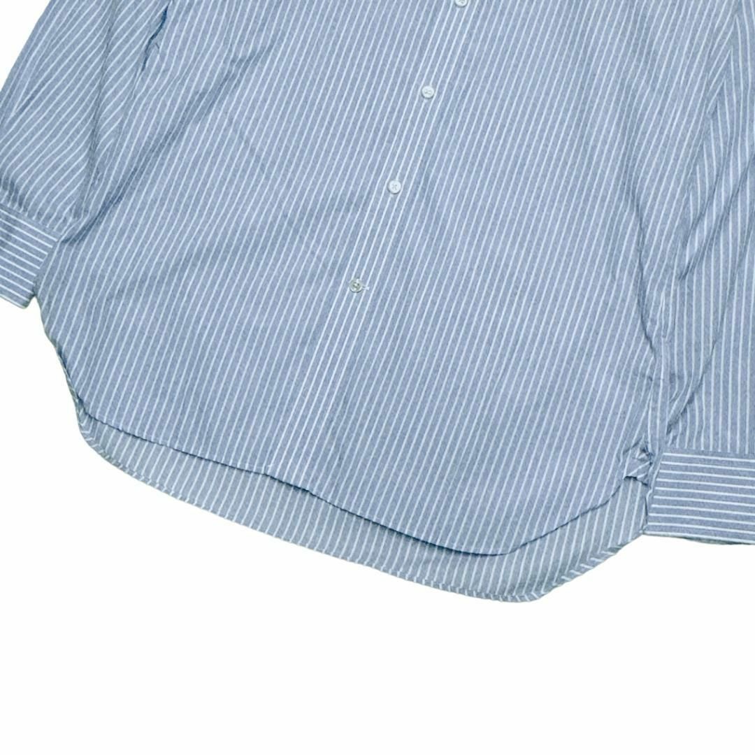 POLO RALPH LAUREN(ポロラルフローレン)のポロラルフローレン ストライプ 長袖シャツ ポニー刺繍 US古着 d40 メンズのトップス(シャツ)の商品写真