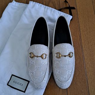 グッチ(Gucci)のグッチGUCCI ヨルダーン ホースビットローファー36.5ヨルダーン(ローファー/革靴)