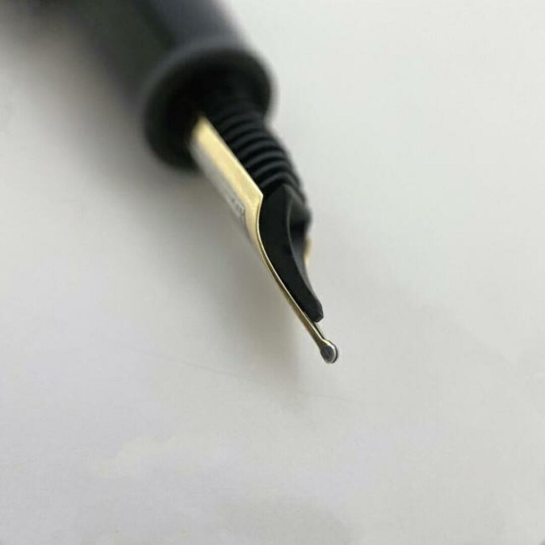 MONTBLANC - モンブラン 万年筆 ブラック シルバー マイスター MONTBLANC - モンブラン 万年筆 ブラック シルバー マイスター