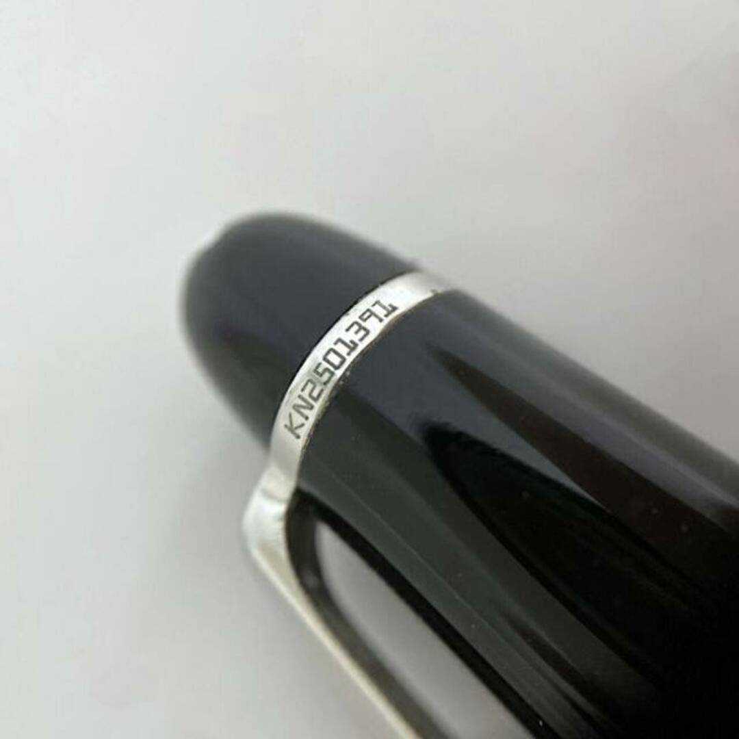 MONTBLANC - モンブラン 万年筆 ブラック シルバー マイスター MONTBLANC - モンブラン 万年筆 ブラック シルバー マイスター
