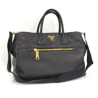 プラダ(PRADA)のPRADA 2WAY トートバッグ ショルダーバッグ ヴィッテロダイノ レザー(その他)