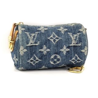 ルイヴィトン(LOUIS VUITTON)のLOUIS VUITTON トゥルーススピーディ モノグラムデニム ポーチ(ポーチ)