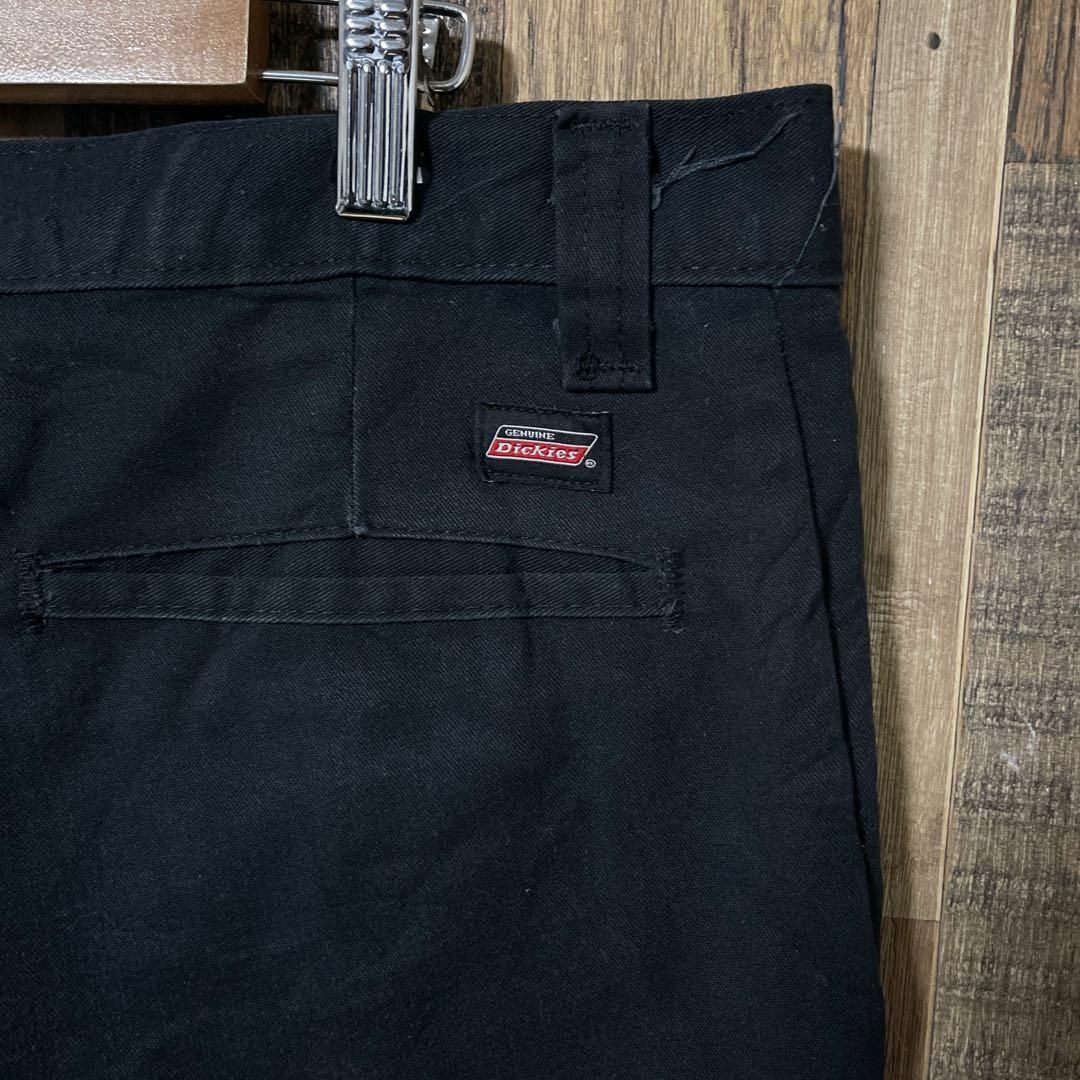 Dickies(ディッキーズ)のワーク ブラック 36 XL チノ メンズ ディッキーズ パンツ USA古着 メンズのパンツ(ワークパンツ/カーゴパンツ)の商品写真