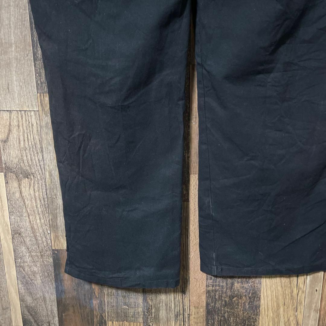 Dickies(ディッキーズ)のワーク ブラック 36 XL チノ メンズ ディッキーズ パンツ USA古着 メンズのパンツ(ワークパンツ/カーゴパンツ)の商品写真