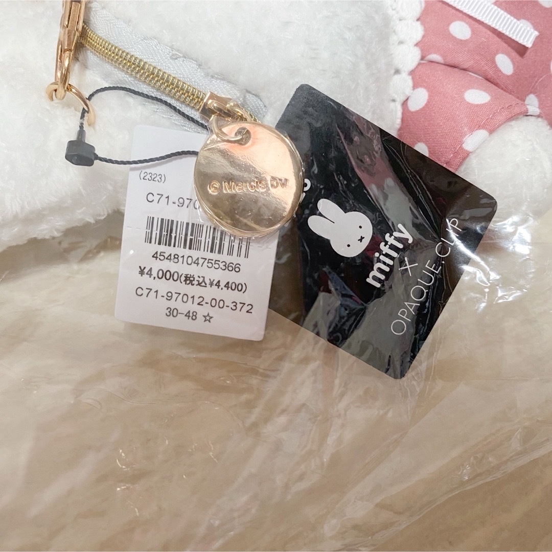 OPAQUE.CLIP(オペークドットクリップ)のオペークドットクリップ ミッフィー コラボ ドールバッグ 小 ピンク レディースのバッグ(ショルダーバッグ)の商品写真