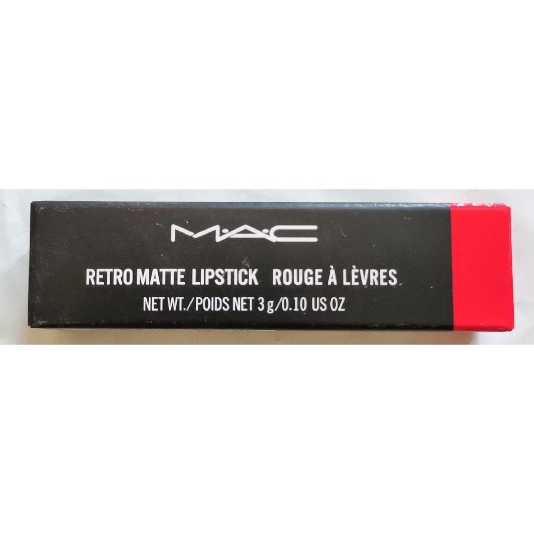 MAC(マック)のMAC リップスティック☆リレントスリーレッド#706【新品未使用】 コスメ/美容のベースメイク/化粧品(口紅)の商品写真