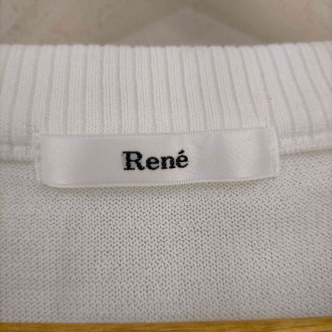 René(ルネ)のRene(ルネ) カーディガン ニット ロング リボン ダブルジップ 長袖 レディースのトップス(その他)の商品写真