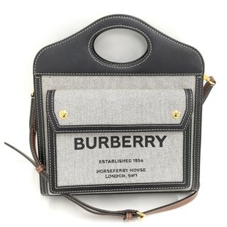 BURBERRY - BURBERRY ポケットバッグミニ ショルダーバッグ ホースフェリープリント