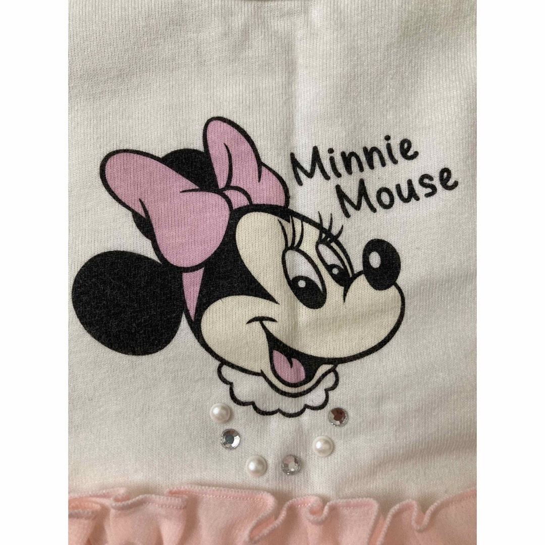 Disney(ディズニー)のミニー Tシャツ 100 キッズ/ベビー/マタニティのキッズ服女の子用(90cm~)(Tシャツ/カットソー)の商品写真