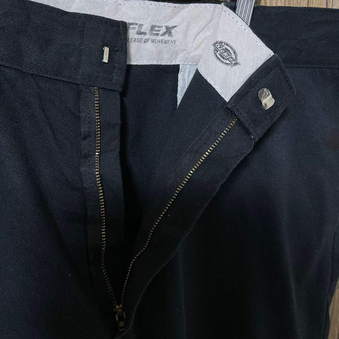 Dickies(ディッキーズ)の2XL 38 ワーク ブラック チノ メンズ ディッキーズ パンツ USA古着 メンズのパンツ(ワークパンツ/カーゴパンツ)の商品写真