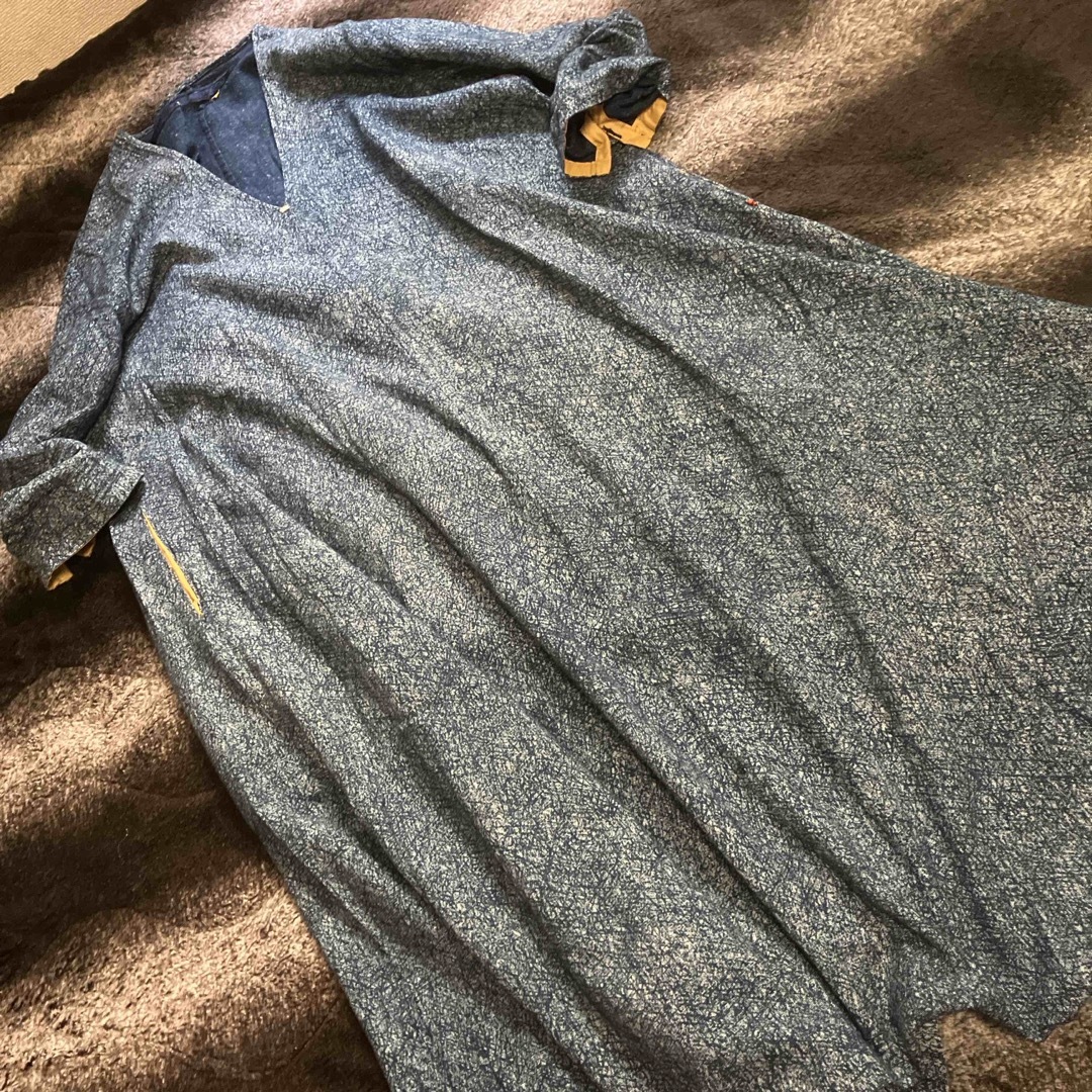 nest Robe(ネストローブ)のパラスパレス   藍染　ワンピース レディースのワンピース(ロングワンピース/マキシワンピース)の商品写真