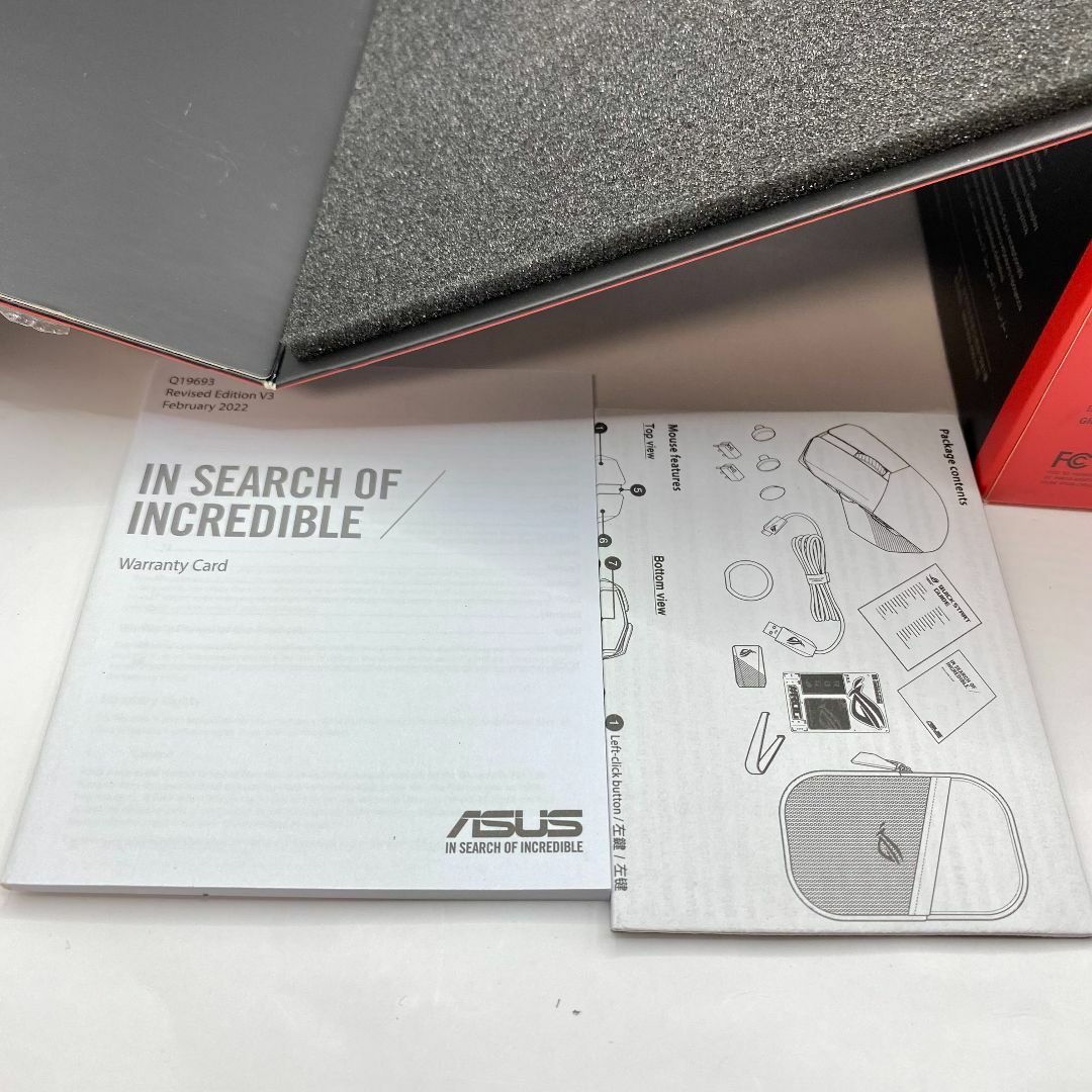 ASUS(エイスース)のROG Chakram X Origin ゲーミングマウス スマホ/家電/カメラのPC/タブレット(PC周辺機器)の商品写真