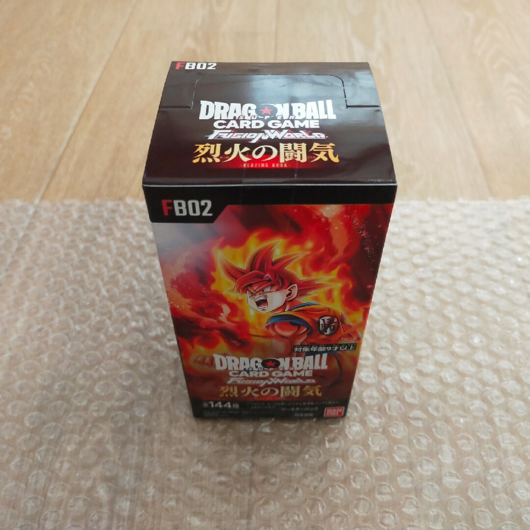 ドラゴンボール フュージョンワールド　烈火の闘気　未開封BOX エンタメ/ホビーのトレーディングカード(Box/デッキ/パック)の商品写真
