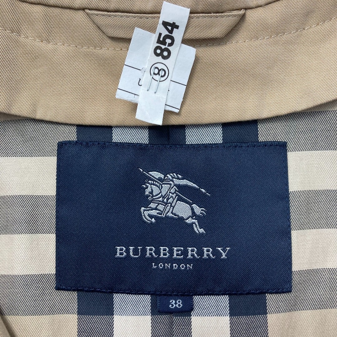 ☆☆BURBERRY LONDON バーバリーロンドン コート サイズ 38 レディース B1A03-830-51 ベージュ レディースのジャケット/アウター(その他)の商品写真