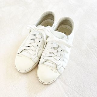 PRADA - PRADA 厚底ソールスニーカーの通販 by yuu's shop|プラダなら PRADA - PRADA 厚底ソールスニーカーの通販 by yuu's shop|プラダなら