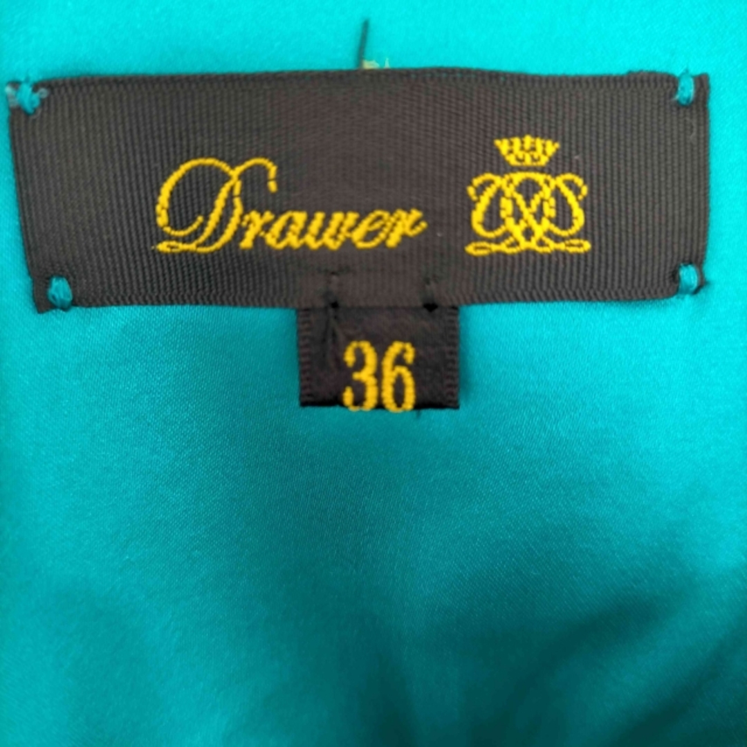 Drawer(ドゥロワー)のDrawer(ドゥロワー) ダブルフェイススカート ひざ丈 フレア レディース レディースのスカート(その他)の商品写真