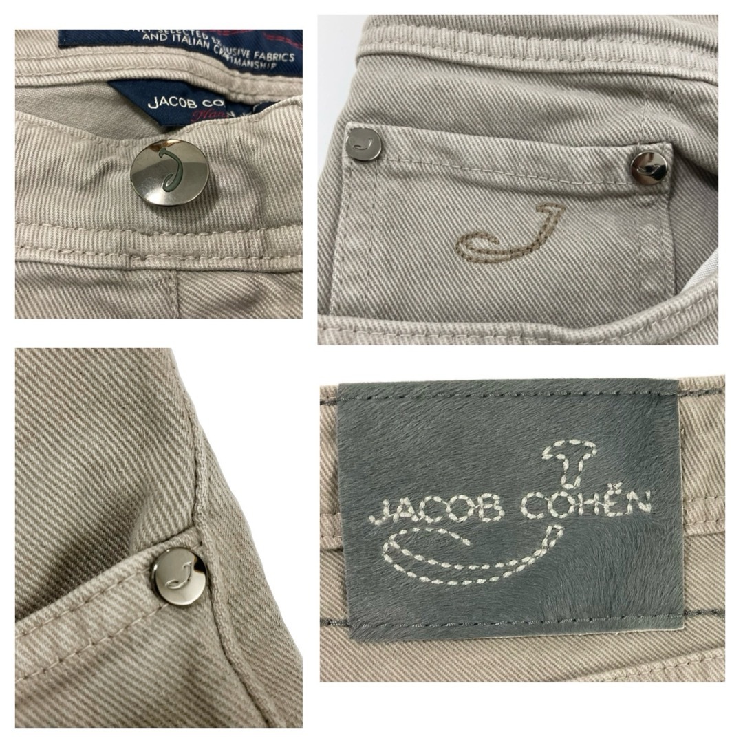 JACOB COHEN(ヤコブコーエン)の新品 JACOB COHEN ヤコブ コーエン J622 COMFORT グレー メンズのパンツ(チノパン)の商品写真