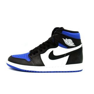 ナイキ(NIKE)のナイキ NIKE ■ 【 AIR JORDAN 1 RETRO HIGH OG Royal Toe 555088 041 】 エア ジョーダン 1 ハイ ロイヤル トゥ 2020 スニーカー f21957(スニーカー)