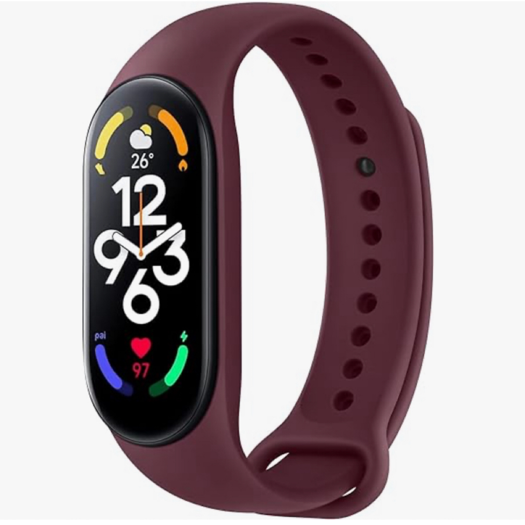 Xiaomi Mi Band 7 バンド 替えベルト シリコン製 交換ベルト スマホ/家電/カメラのスマホ/家電/カメラ その他(その他)の商品写真