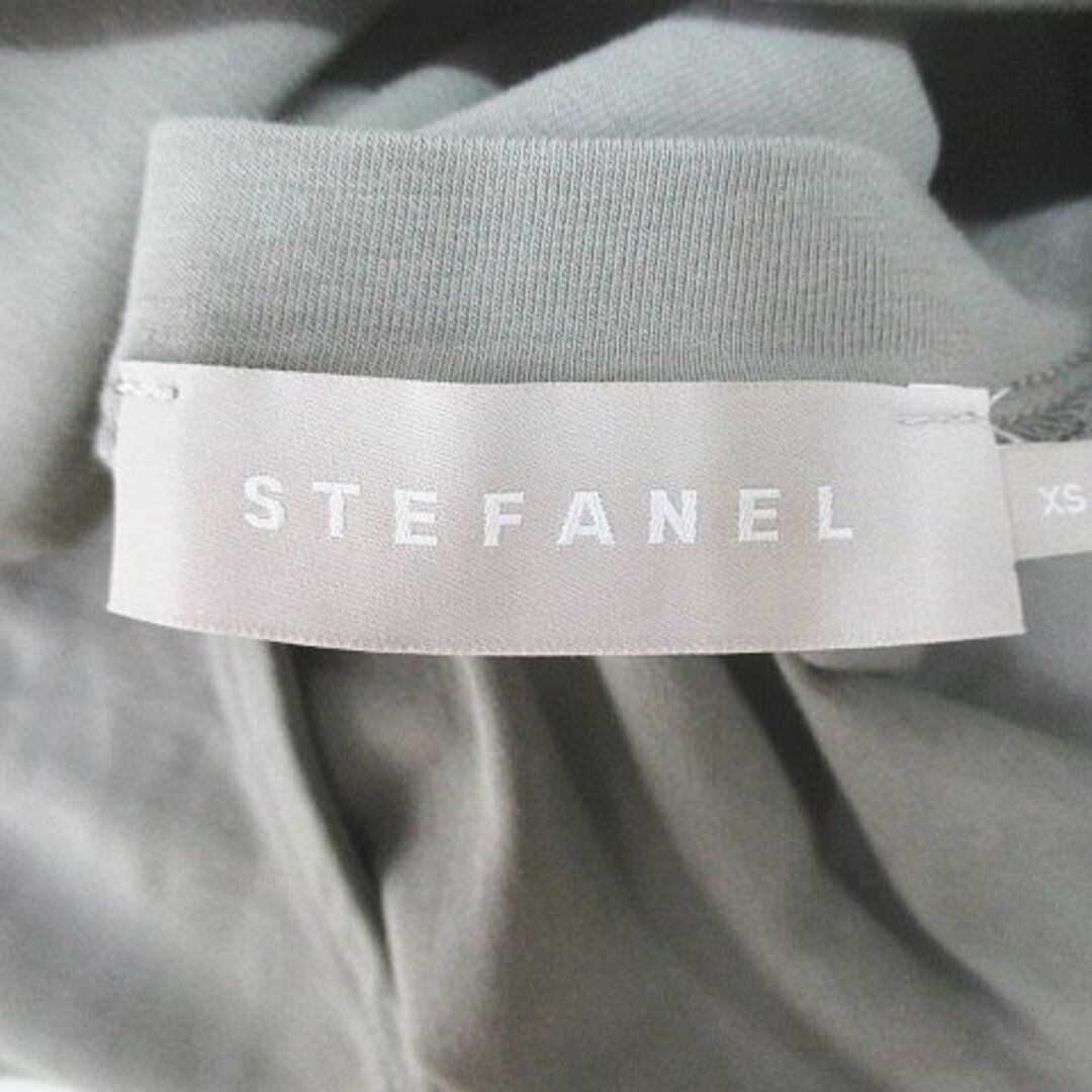 STEFANEL(ステファネル)のSTEFANEL ノースリーブ カットソーワンピース ワンピース XS レディースのワンピース(ミニワンピース)の商品写真