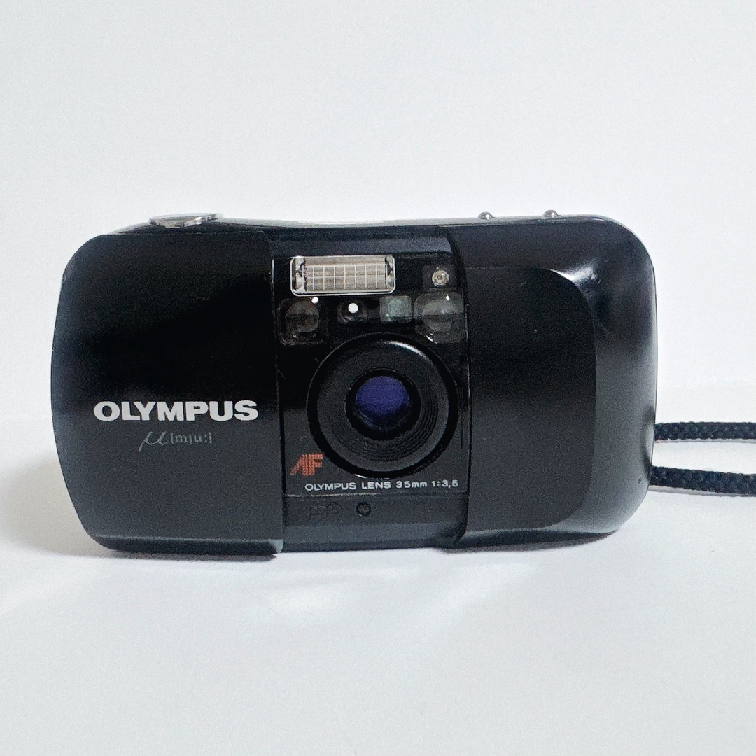 OLYMPUS(オリンパス)のOLYMPUS オリンパス コンパクトフィルムカメラ mju LENS 35mm スマホ/家電/カメラのカメラ(フィルムカメラ)の商品写真