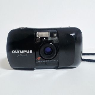 オリンパス(OLYMPUS)のOLYMPUS オリンパス コンパクトフィルムカメラ mju LENS 35mm(フィルムカメラ)