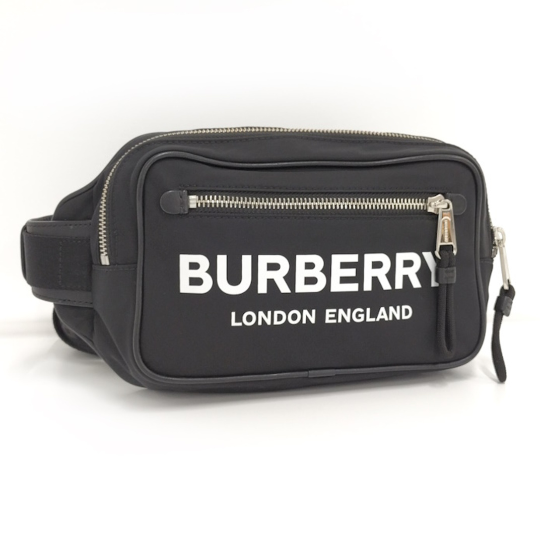 BURBERRY(バーバリー)のBURBERRY ウエストバッグ ロゴモチーフ ナイロン ブラック レディースのバッグ(ボディバッグ/ウエストポーチ)の商品写真