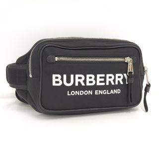 バーバリー(BURBERRY)のBURBERRY ウエストバッグ ロゴモチーフ ナイロン ブラック(ボディバッグ/ウエストポーチ)