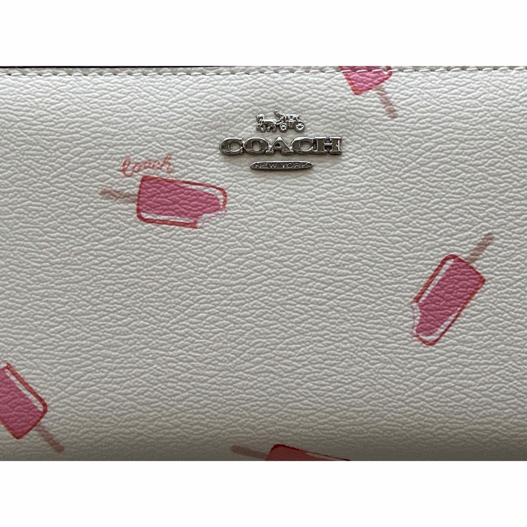 COACH(コーチ)の新品　COACH コーチ　長財布　アイスキャンディー レディースのファッション小物(財布)の商品写真