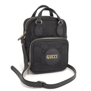 Gucci - GUCCI ショルダーバッグ オフザグリッド GGキャンバス ブラック