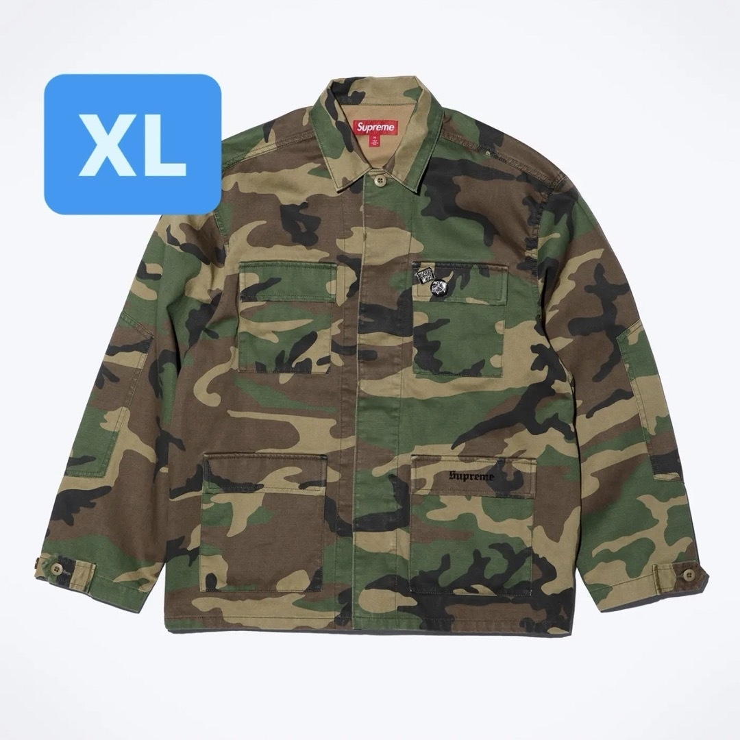 Supreme(シュプリーム)のSupreme x Melvins BDU Jacket "XL" メンズのジャケット/アウター(ミリタリージャケット)の商品写真