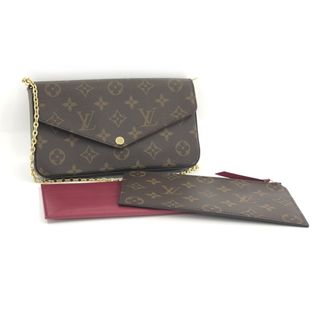 ルイヴィトン(LOUIS VUITTON)のLOUIS VUITTON ポシェット フェリシー 二つ折り長財布(財布)