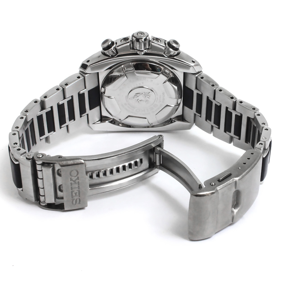 SEIKO(セイコー)のセイコー ヴェラチュラ ダイバーズ 200M クロノグラフ クオーツ 腕時計 シルバー ブラック 黒 SNDA59 7T92-0JT0 SEIKO（中古） メンズの時計(腕時計(アナログ))の商品写真