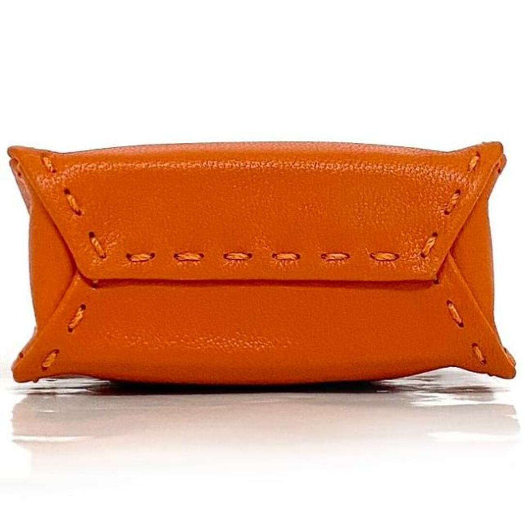 HERMES - エルメス バッグチャーム サックオランジュ オレンジ HERMES - エルメス バッグチャーム サックオランジュ オレンジ