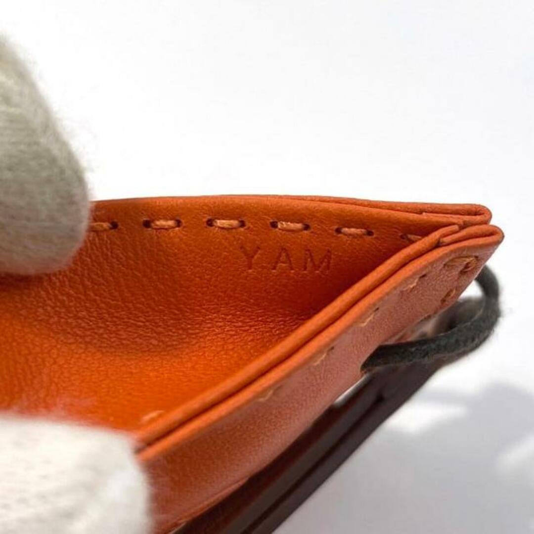 HERMES - エルメス バッグチャーム サックオランジュ オレンジ HERMES - エルメス バッグチャーム サックオランジュ オレンジ