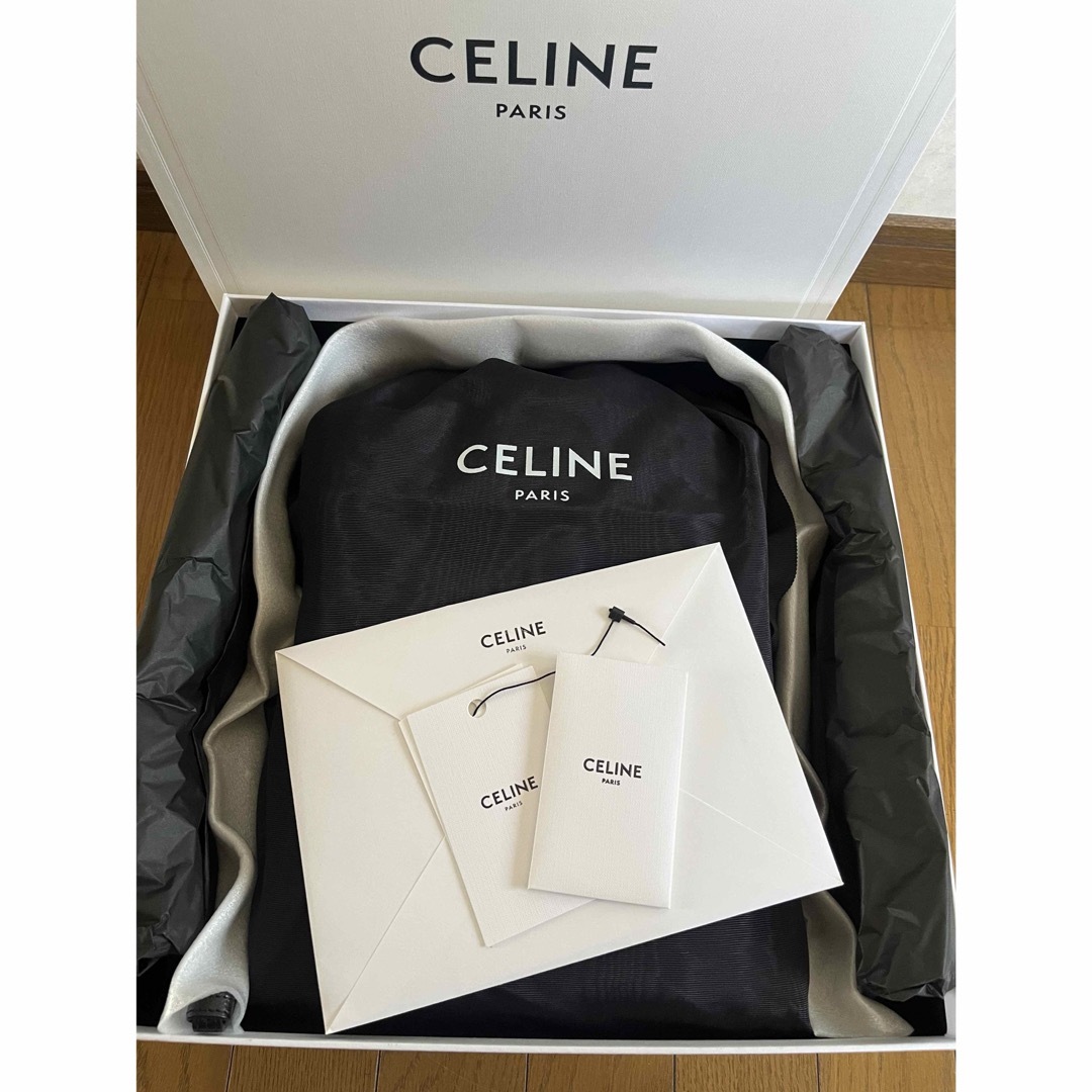 celine(セリーヌ)のCELINE セリーヌ カバスモーグレインドカーフスキン ブラック レディースのバッグ(トートバッグ)の商品写真