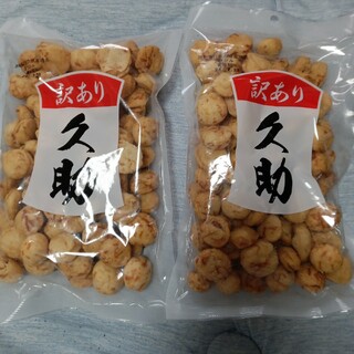 豆菓子　南風堂　いかピー　久助　訳あり品220g×2袋(菓子/デザート)