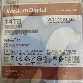 WD 3.5インチHDD WD141KFGX(PCパーツ)