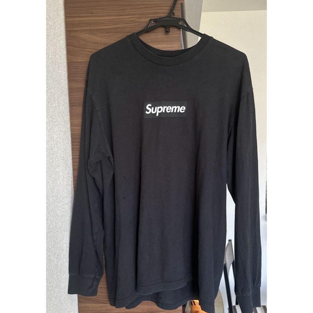 Supreme(シュプリーム)のSUPREME Box Logo   黒ロンT L メンズのトップス(Tシャツ/カットソー(半袖/袖なし))の商品写真