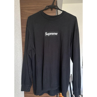シュプリーム(Supreme)のSUPREME Box Logo   黒ロンT L(Tシャツ/カットソー(半袖/袖なし))