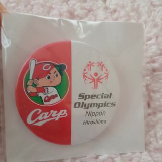 ヒロシマトウヨウカープ(広島東洋カープ)のカープ　缶バッチ(キャラクターグッズ)