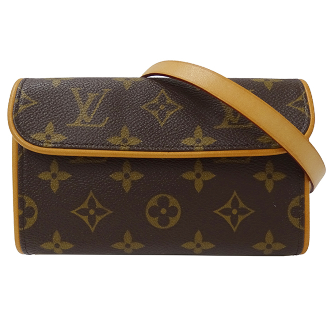 LOUIS VUITTON(ルイヴィトン)のルイ・ヴィトン LOUIS VUITTON バッグ モノグラム レディース ブランド ボディバッグ ウエストバッグ フロランティーヌ ブラウン M51855 小さめ コンパクト ポーチ ポシェット クラッチバッグ ヒップバッグ 【中古】 レディースのバッグ(ボディバッグ/ウエストポーチ)の商品写真