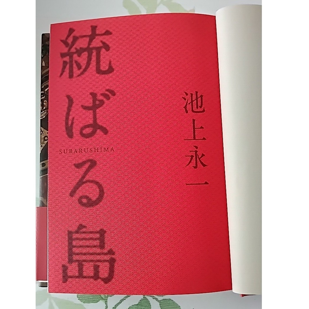 【統ばる島】　池上永一 エンタメ/ホビーの本(文学/小説)の商品写真