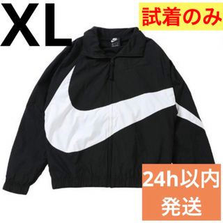 NIKE - NIKE BIG SWOOSH JACKET ナイキ スウッシュ ロゴ ナイロン