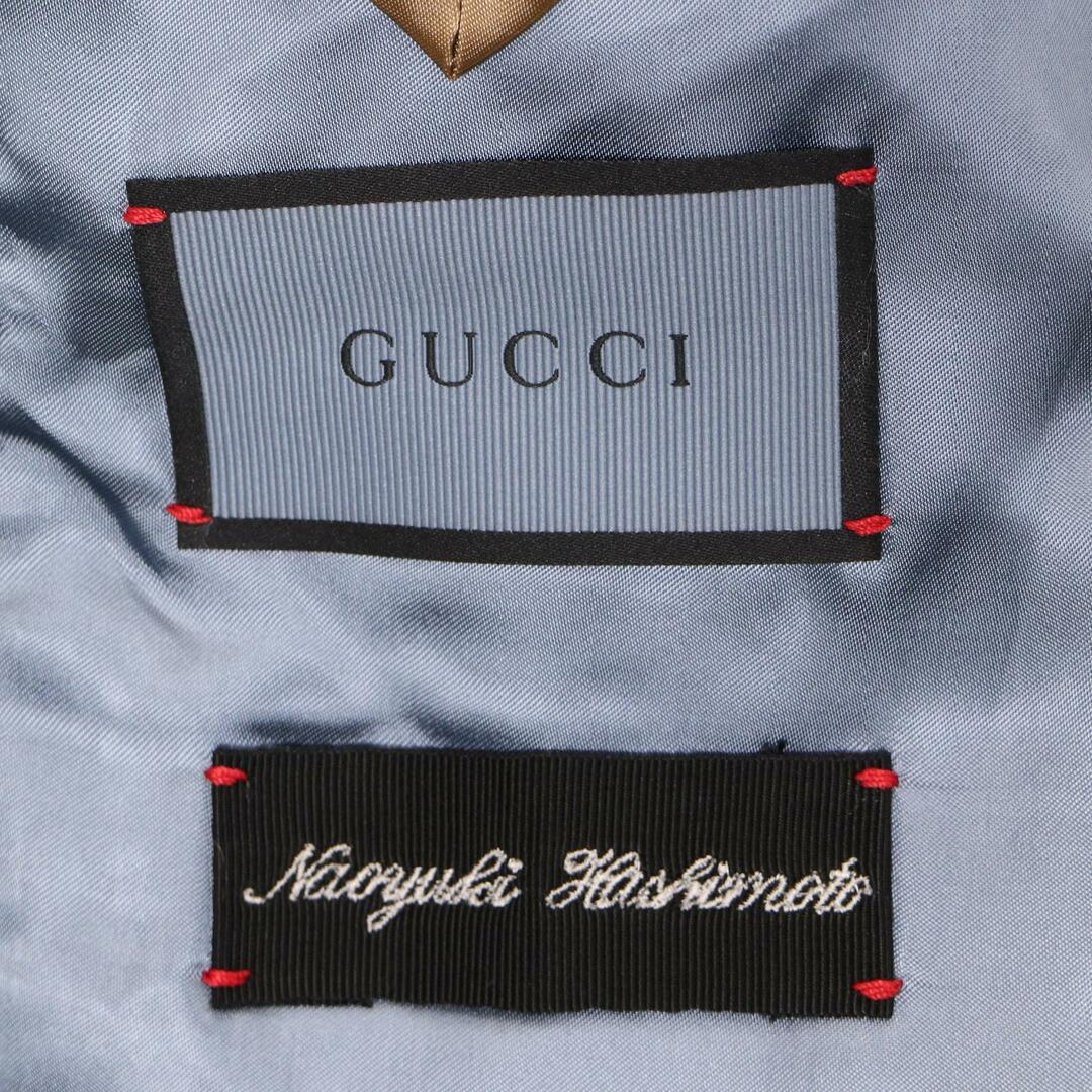 Gucci(グッチ)のグッチ 444321 ブラック 刺繍 シングルジャケット 46 メンズのジャケット/アウター(その他)の商品写真