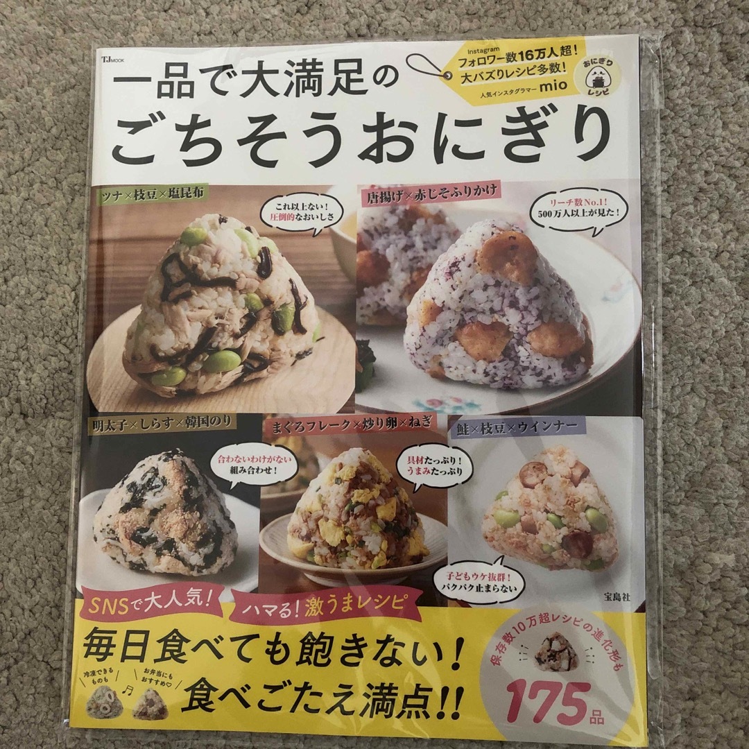 宝島社(タカラジマシャ)の一品で大満足のごちそうおにぎり エンタメ/ホビーの本(料理/グルメ)の商品写真