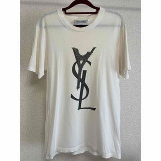 イヴサンローラン(Yves Saint Laurent)のイヴ サンローラン メンズ ロゴ Tシャツ エッフェル塔(Tシャツ/カットソー(半袖/袖なし))