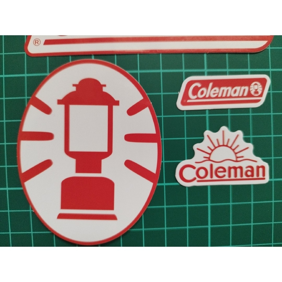 ★Coleman防水ステッカー4枚★ スポーツ/アウトドアのスポーツ/アウトドア その他(その他)の商品写真